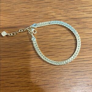 Kendra Scott Herringbone Gold Chain Bracelet